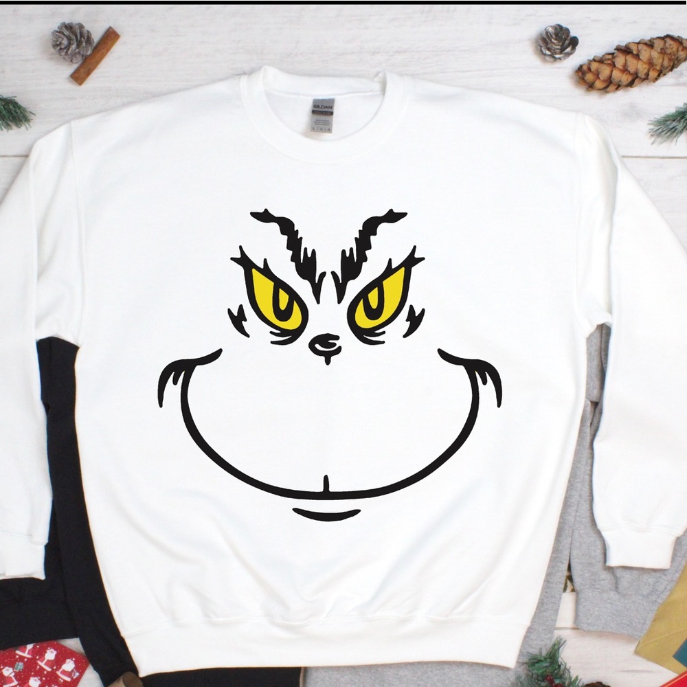 Grinch crew neck